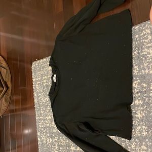 Plain Black Long Sleeve Tee